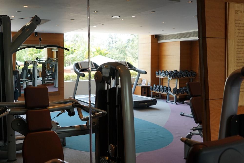 Taj Chandīgarh מראה חיצוני תמונה The gym at the hotel