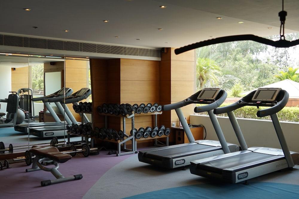 Taj Chandīgarh מראה חיצוני תמונה A gym at a hotel